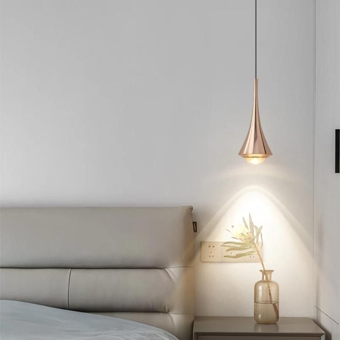 Suspension Rain GD : Suspension LED Nordique – Lustre Moderne en Verre