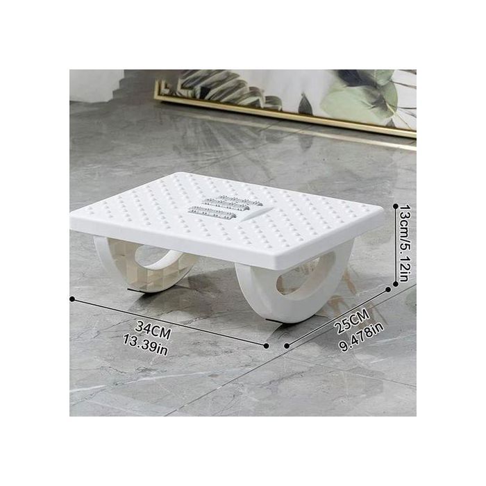 Tabouret de massage des pieds portable, repose-pieds de haute qualité, pédale pivotante résistante à 180, plastique ergonomique