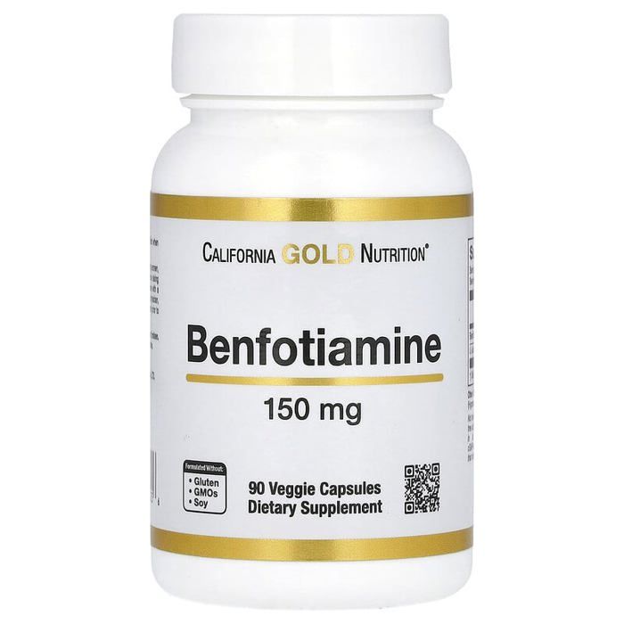 Benfotiamine avec L-Leucine, 150 mg, 90 capsules végétales
