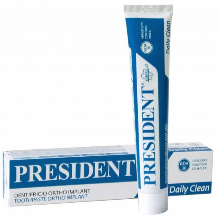 PRESIDENT DENTIFRICE ORTHO IMPLANT 75ML