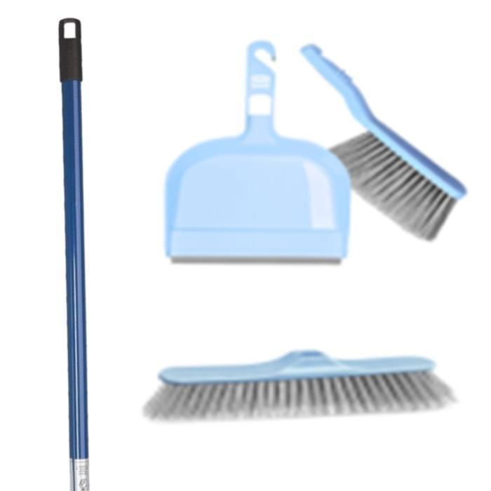 Pack Balais Softyclean + Manche à Balais Ergoclean Pro 140 + Pelle + Balayette