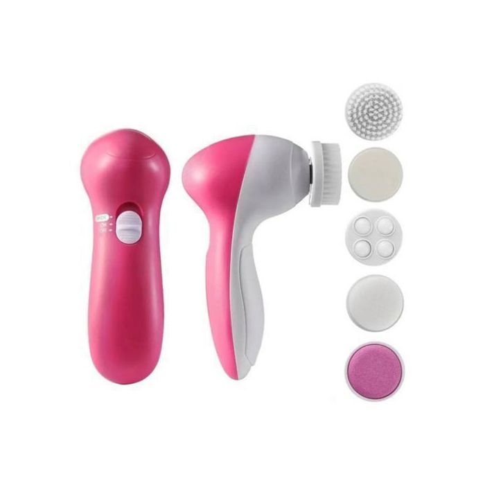 Brosse de nettoyage et massage visage 5 en 1 pour Visage et Cou, Pack soin visage