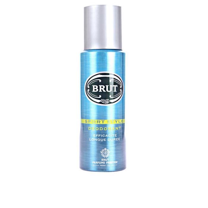 Déodorant - BRUT - Sport Style - 200ml - Sans alcool - Mixte