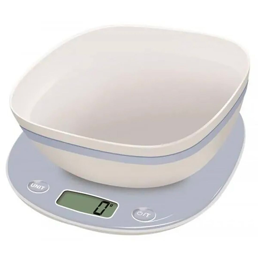 TERRAILLON Balance de Cuisine 5Kg/1g Macaron Ice Bol