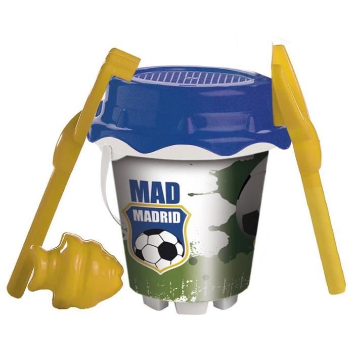 Madrid set de plage seau et accessoires 18 cm ALPEXE-1248