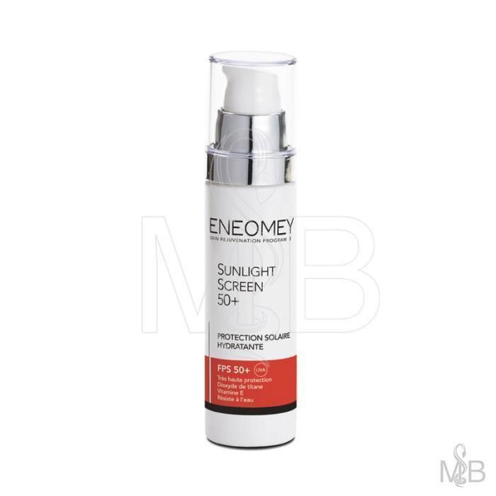 Eneomey Sunlight Screen Crème Très Haute Protection Solaire SPF50+ 50ml