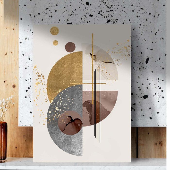 Tableau Décoratif - Vision Avant-Gardiste - 80 x 120 cm - Multicolore - Design Contemporain