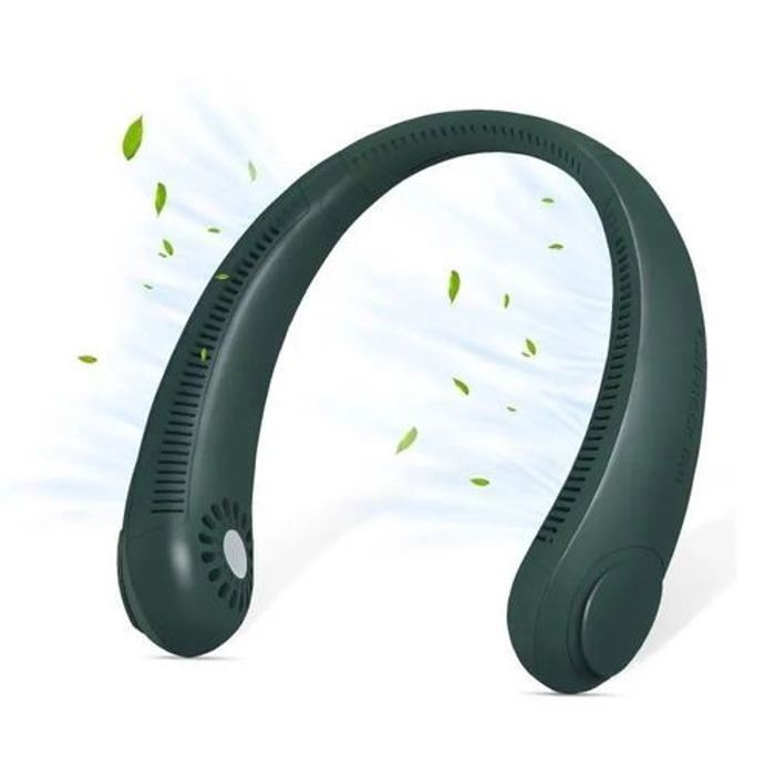 Ventilateur portable sans feuilles USB -3 niveaux de flux d'air Rechargeable (couleur aléatoire)