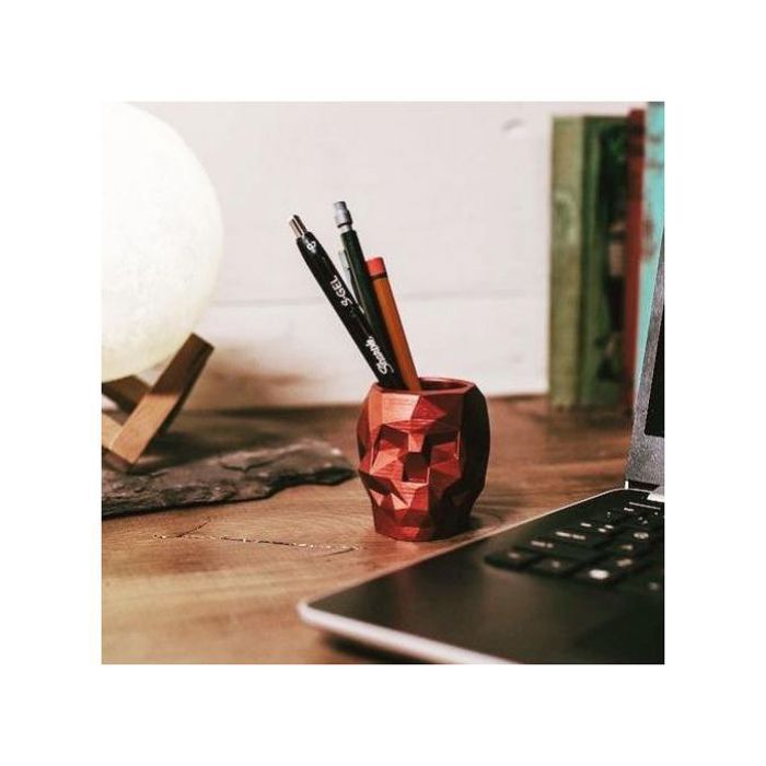 Distributeur de stylos - Artisanal - Cuivre - Jesmonite - Béton - Décoratif