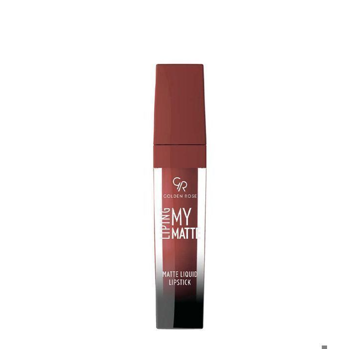 Gloss - GOLDEN ROSE - GLOSS MY MATTE LIP INK 27 - Fini mat longue tenue - Teinte 27 - Application facile