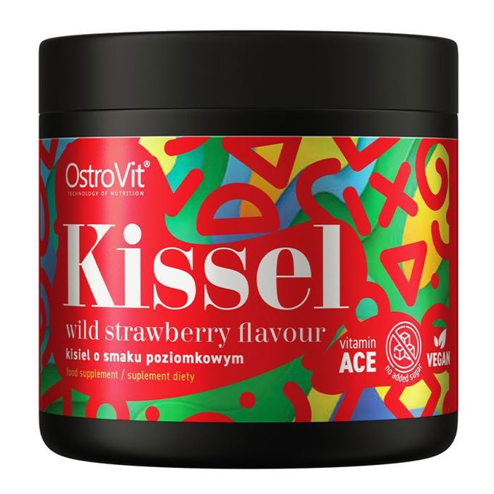 Kissel 200 g Wild Strawberry - Snack Gourmand avec Vitamines A, C, E
