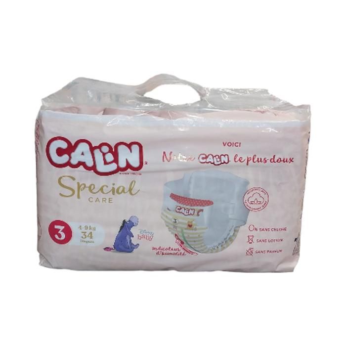COUCHES BÉBÉ RP MIDI CALIN SPÉCIAL CARE  34U T3