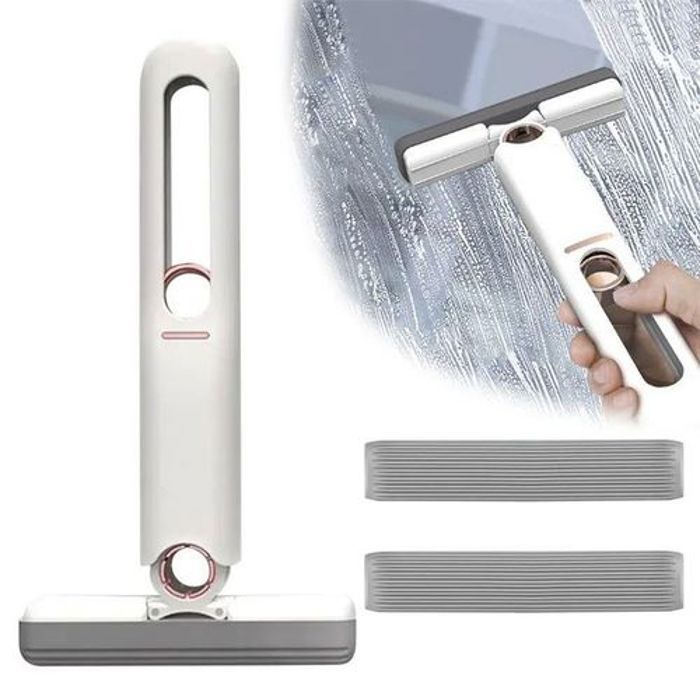 Mini vadrouille Portable de nettoyage de vitres compressible multifonctionnelle
