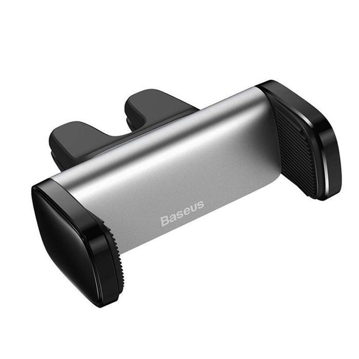 Support Actif - BASEUS - Steel Cannon - Noir, Argent - Conçu pour Mobile - Installation Voiture