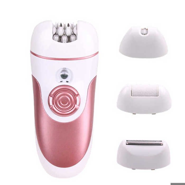 Épilateur - Enzo - EN9561 - 4 accessoires - Fonctionnement sans fil - Épilation à sec