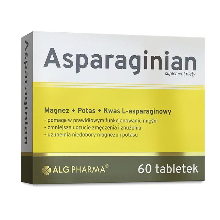 Asparaginian 60 Tabs - Potassium et Magnésium, Énergie & Performance
