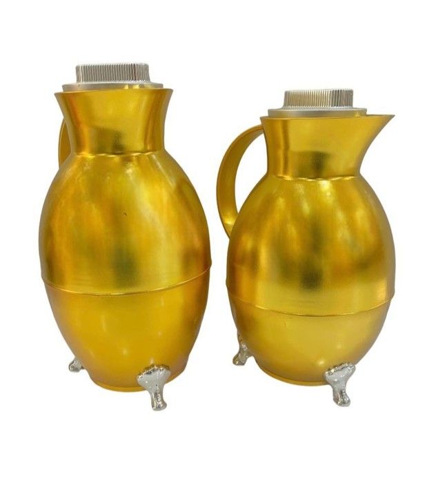 Thermos - hl-712-le - 1L et 0.6L - Plastique - Doré - 1.275kg