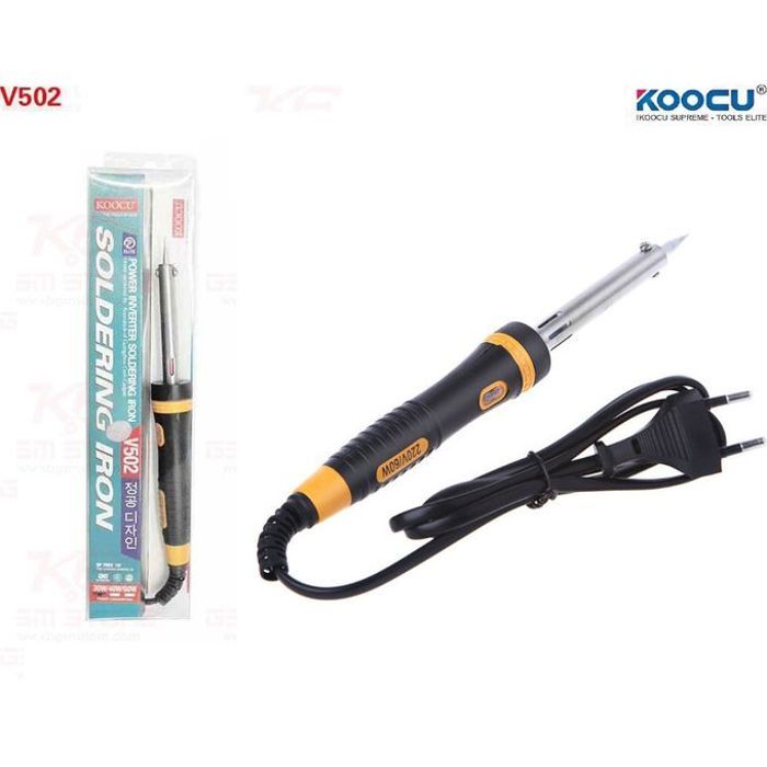 Koocu Fer à souder electrique professionnel 60W 220V à température constante V502