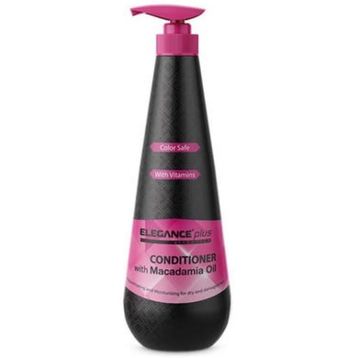 Elegance Plus Conditioner With Macadamia Oil - 400 Ml