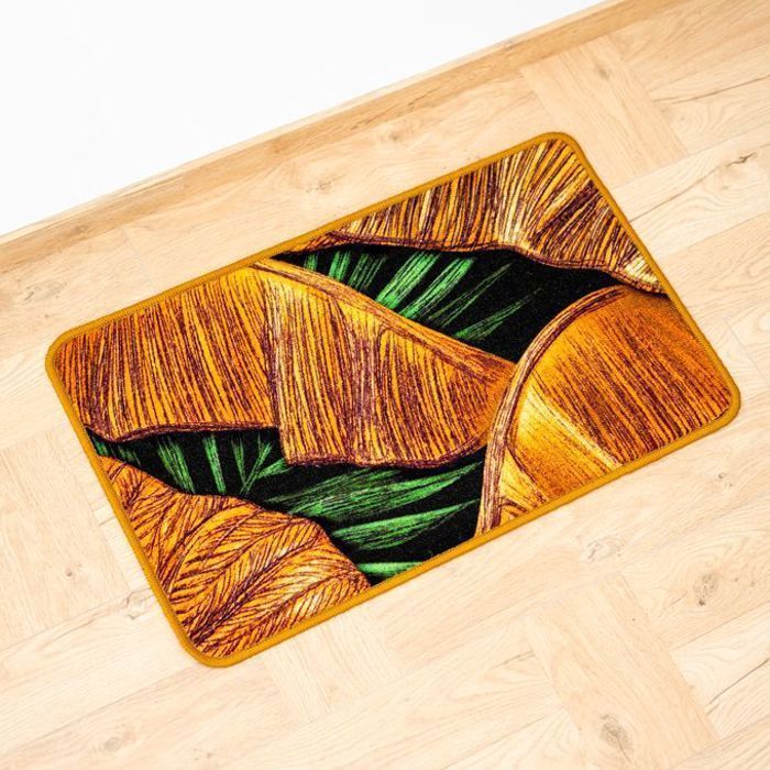 Tapis de cuisine - A3 HOME - 50x80 - Multicolore - Antidérapant - Lavable en machine