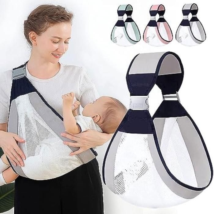 Porte-bébé confortable à une épaule porte-bébé multifonctionnel  (Couleur aléatoire)