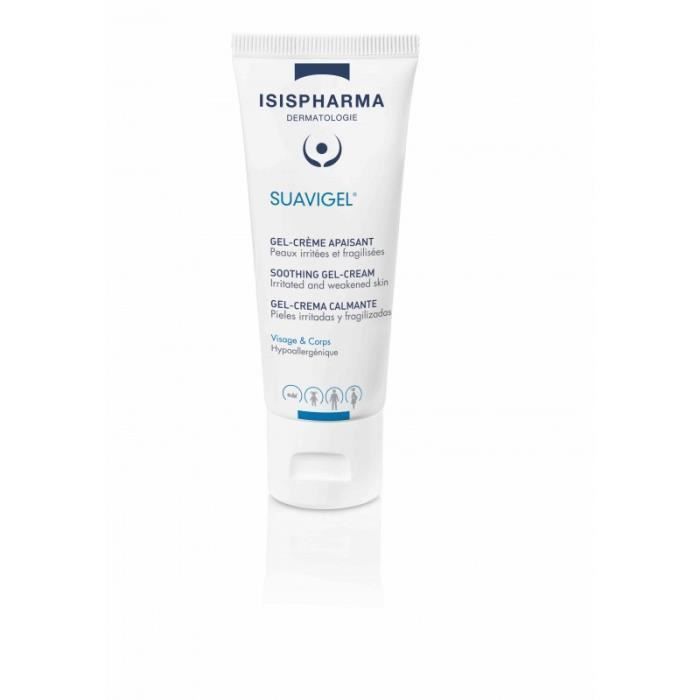 Gel-Crème Apaisant - Isispharma - Suavigel - 40ml - Effet apaisant - Tous types de peau