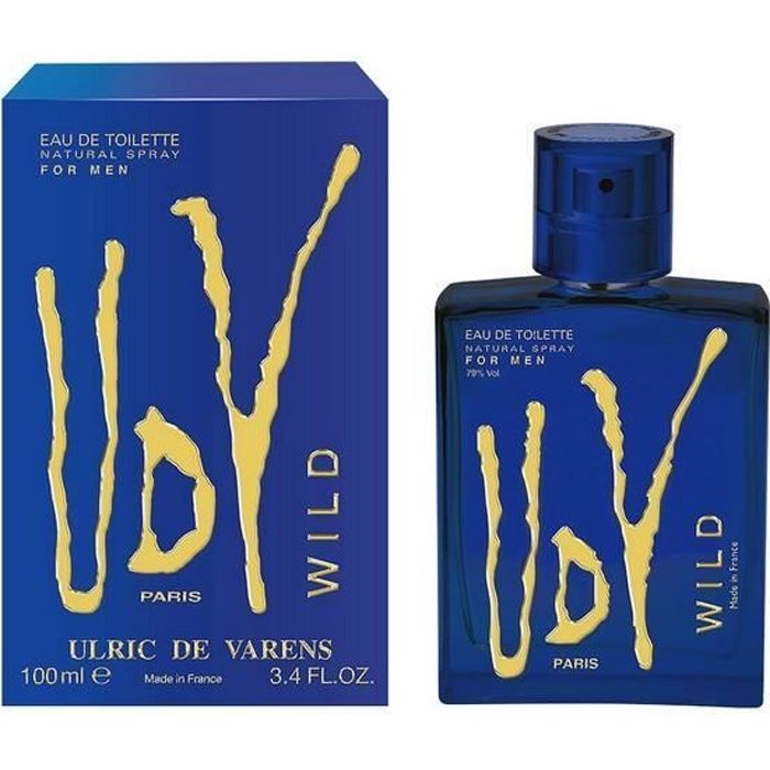 Parfum Homme - Ulric De Varens - Wild For Men - Eau de Toilette - 100 ml - Authentique
