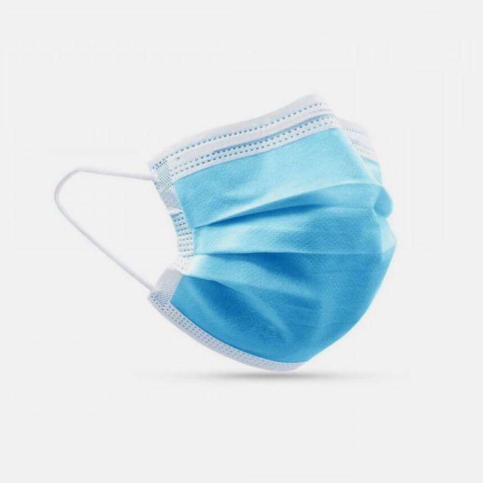 masque resperatoire bleu