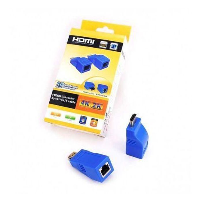 Adaptateur HDMI 4k Extendeur,HDMI vers réseau RJ45
