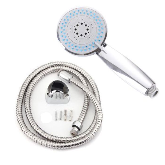 Pommeau de douche 3 réglages de jet + Flexible