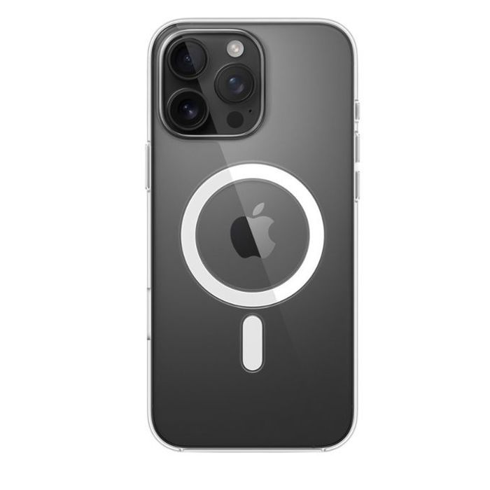 Coque - MagSafe - iPhone 16 Pro Max - Transparent - Résistant aux rayures - Protection complète