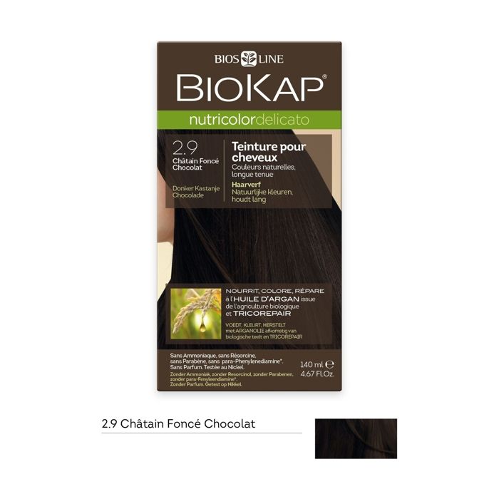 BIOKAP - Couleur Châtain Fonçé Chocolat 140 ml (Châtain foncé)
