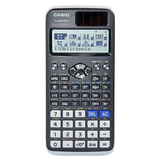 Videnskabelig lommeregner - CASIO - FX-991CEX ClassWiz - 12 cifre skærm - 2 linjer - Batteri/Solar
