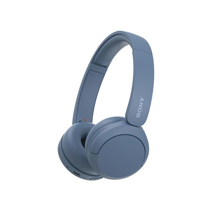 Casque audio - Sony - WH-CH520 - Bluetooth - 50 heures d'autonomie - Sur-oreille - BLEU