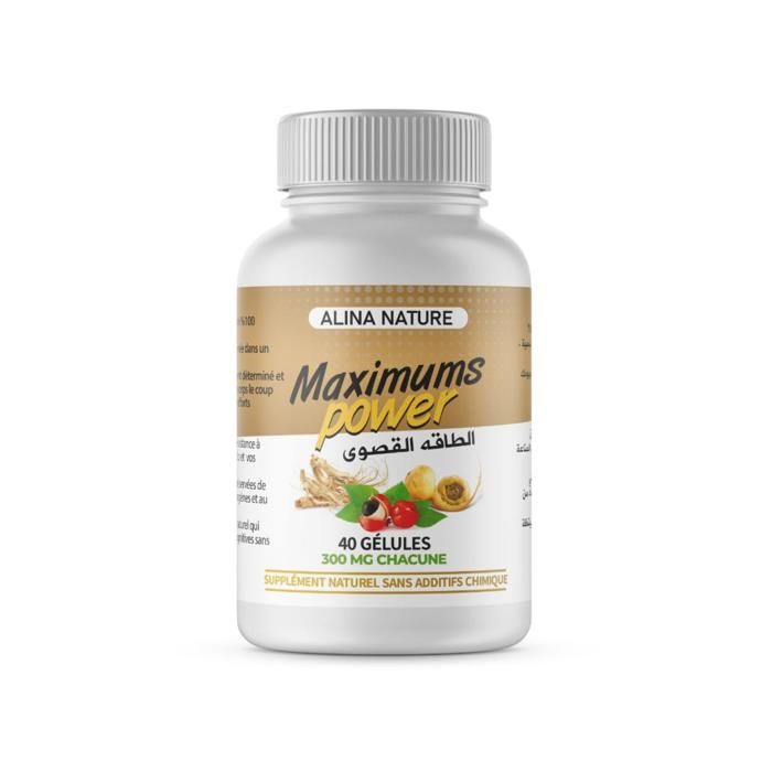 Ginseng Guarana Maca 40 gélules
