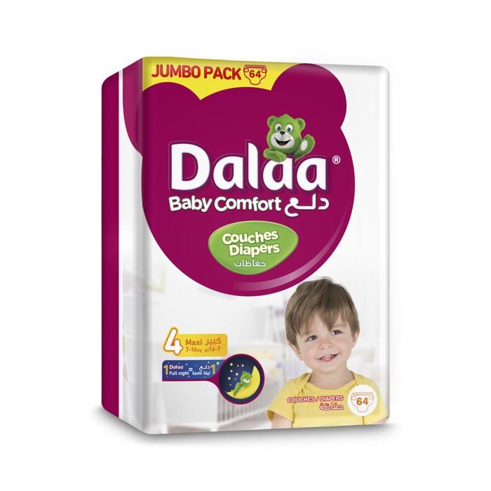 COUCHES DALAA JUMBO PACK MAXI X64