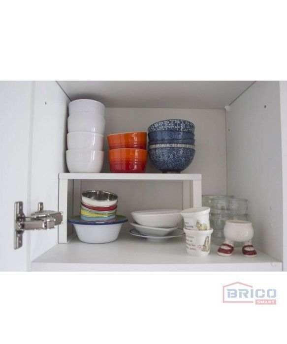 Étagère de Cuisine - Noname - PM - Métal - Blanc - 31.5x13x15.5 cm