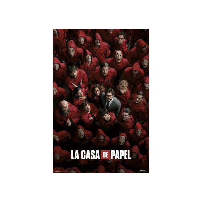Poster - La Casa De Papel - A4 - Haute qualité - Décoration murale - Mixte