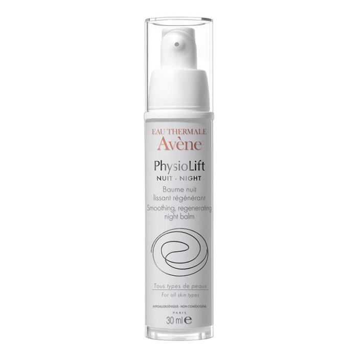 Baume Nuit - AVÈNE - PhysioLift Nuit - 30ml - Anti-âge - Hypoallergénique