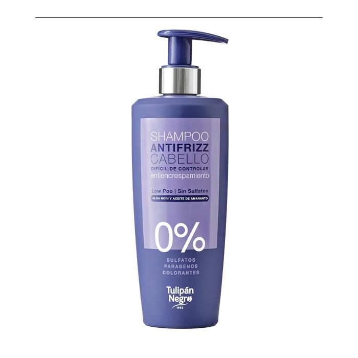 Tulipan Negro Shampoing anti-frisottis Low Poo sans sulfate, 500 ml