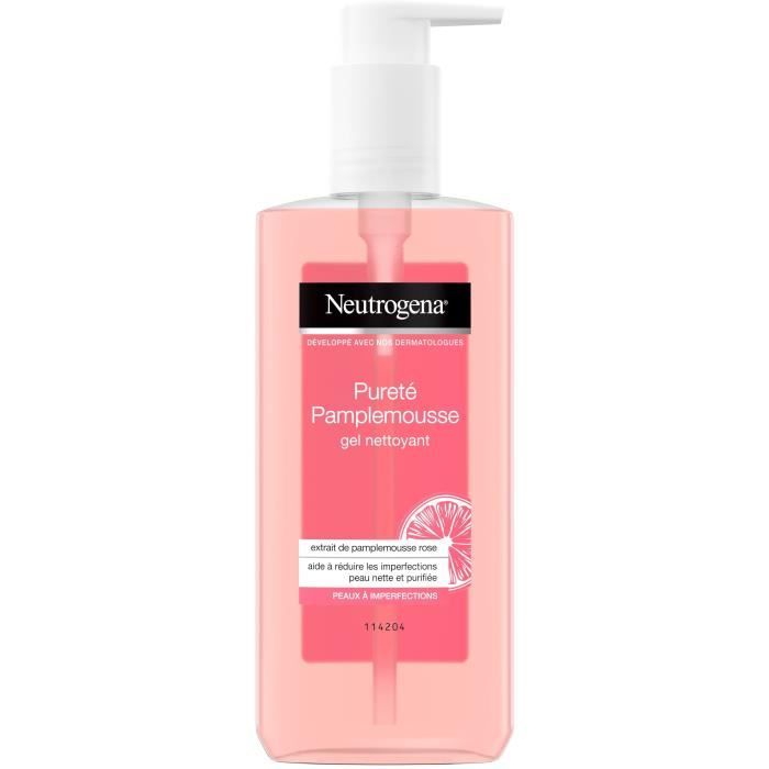 Neutrogena Visibly Clear Pureté Pamplemousse Gel Nettoyant 200ml