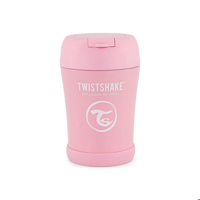 TWISTSHAKE Thermos enfant 350 ml - Rose pastel