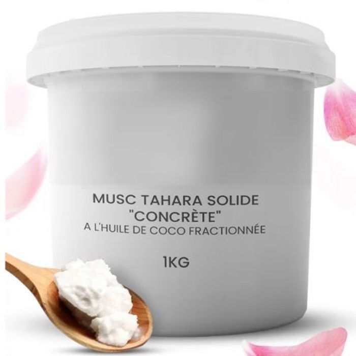 Musc Tahara Solide - Tahara - 1 kg - Hydratation - Sans parabène - Mixte