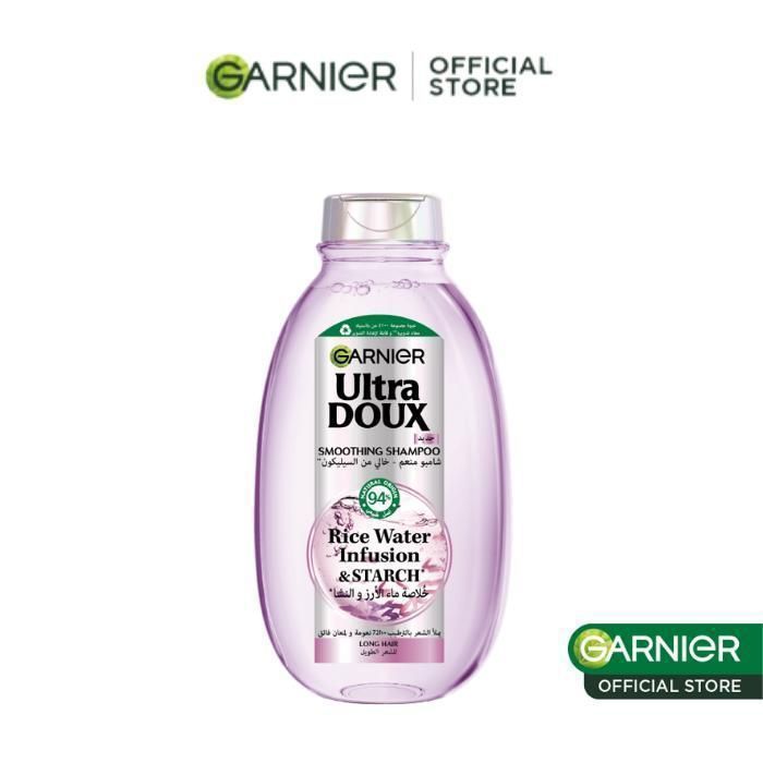 GARNIER ULTRA DOUX  - Shampooing Infusion a l'Eau de Riz et l'Amidon - 200ml