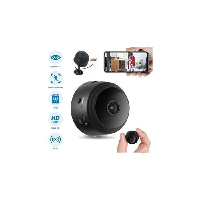 Mini Camera Cachee HD A9 WiFi, Full HD 1080P Vision Nocturne