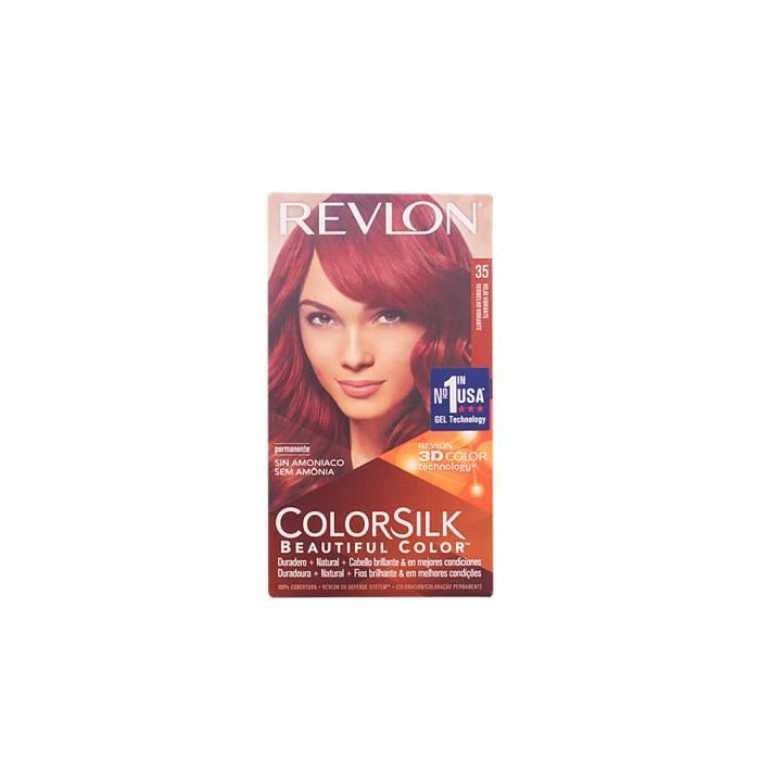 Eau de toilette Revlon COLORSILK tinte #35-rojo vibrante Femme