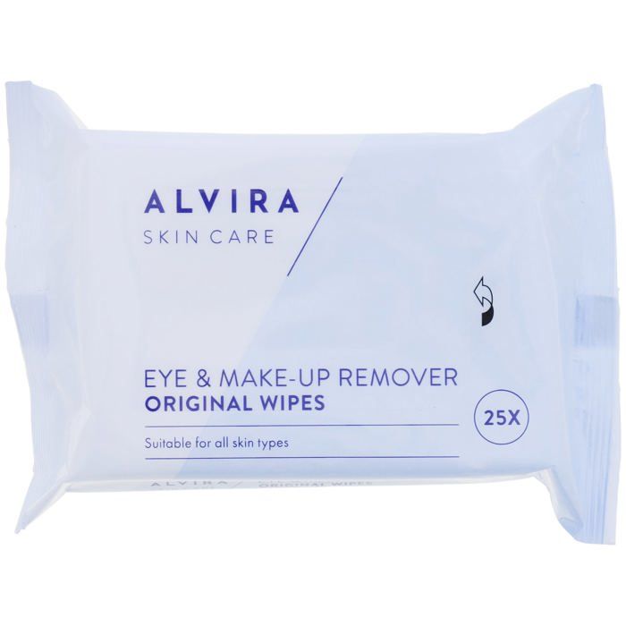 Alvira Lingettes Démaquillantes 25 Pièces