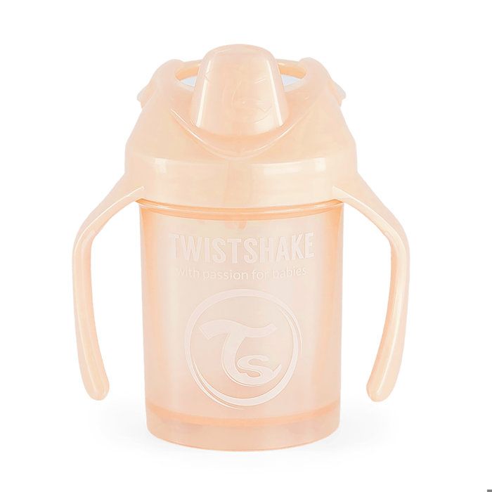 TWISTSHAKE Tasse à Bec Anti-fuites 230ml - Saumon