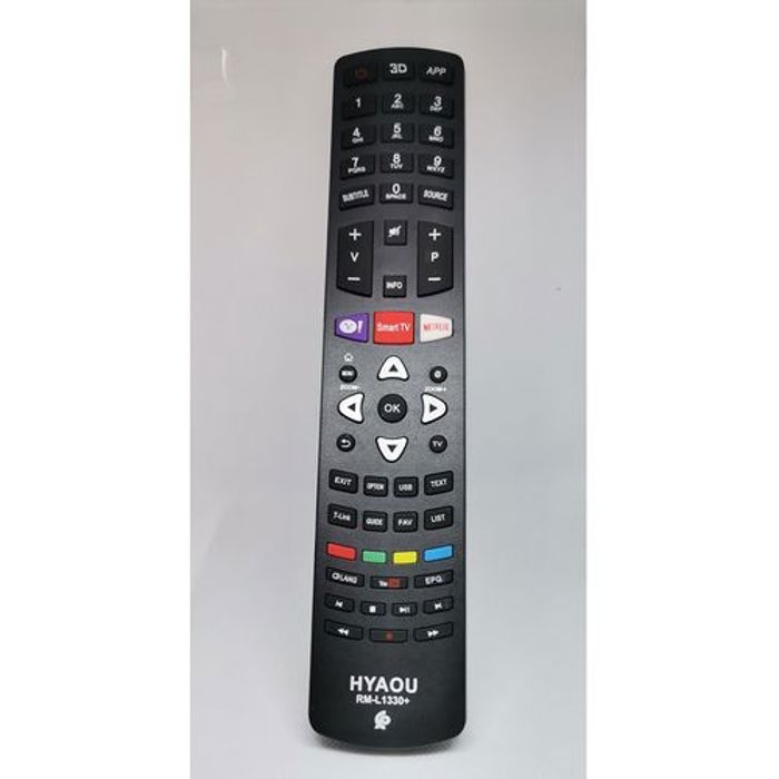 Rm L1330+ Télécommande De Rechange Pour Téléviseurs Tcl (Led, Lcd, Plasma)