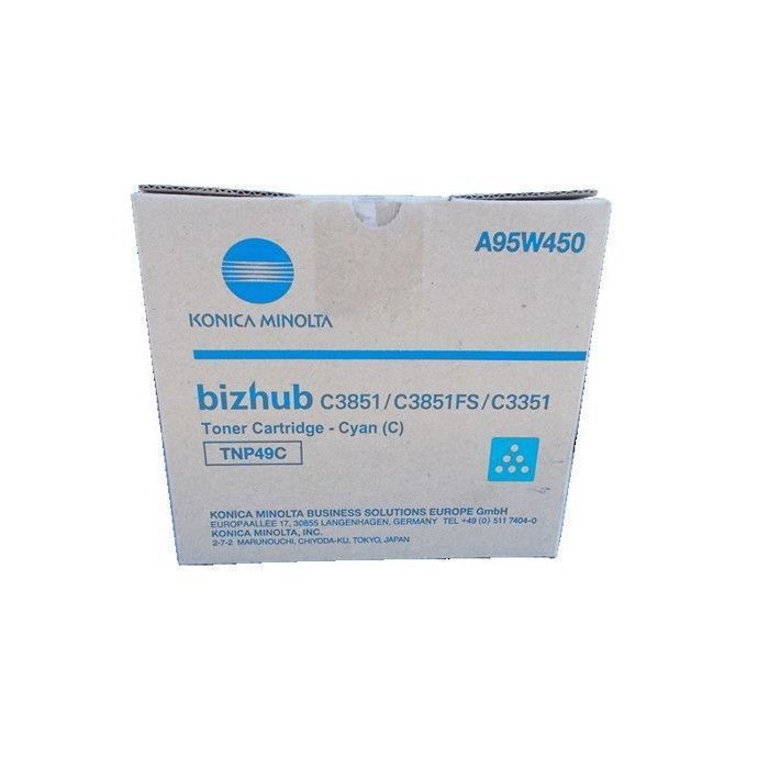 Toner Cyan  C3351, C3851 (TNP49C)